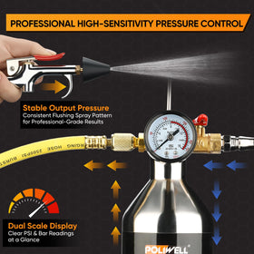 POLIWELL stainless steel bottle detail illustrating corrosion resistance and strength