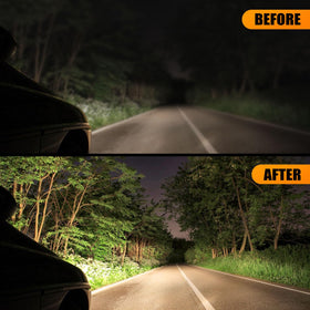 POLIWELL applying UV-coat to headlight lens showing protective finish and long-term clarity benefit