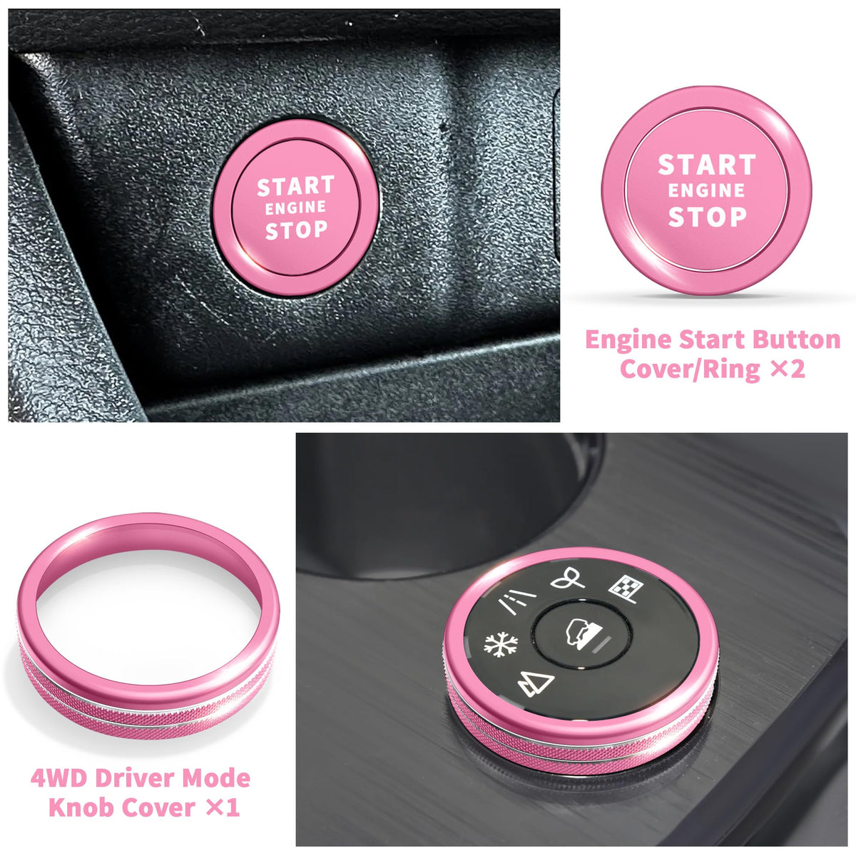 Polodunn 4WD knob cover next to ruler showing proper size and fit