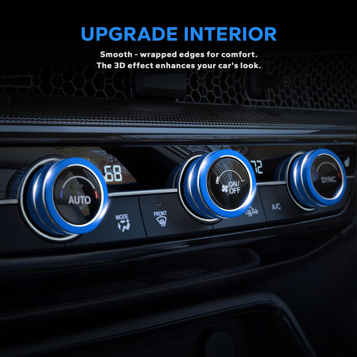 Polodunn audio knob fit detail, demonstrating precise fit and easy operation