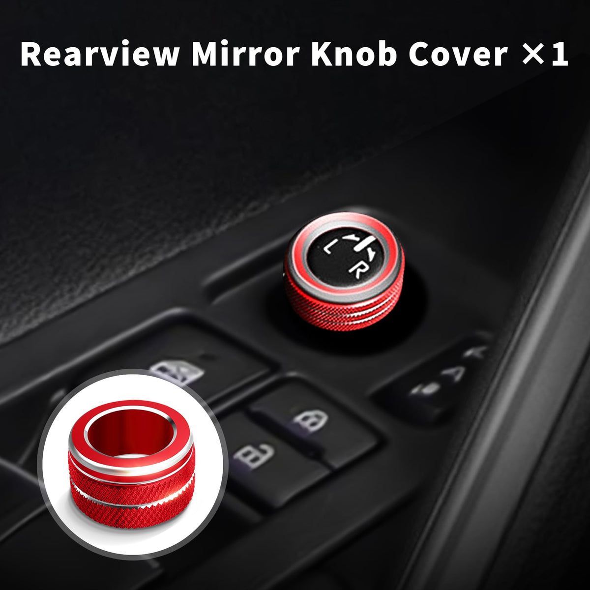 Polodunn installed on AC knob driver side showing secure fit and easy control