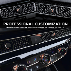 Polodunn installed on audio and AC knobs showing enhanced appearance