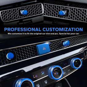 Polodunn installed on Honda Civic dashboard, adding premium blue accent and protection