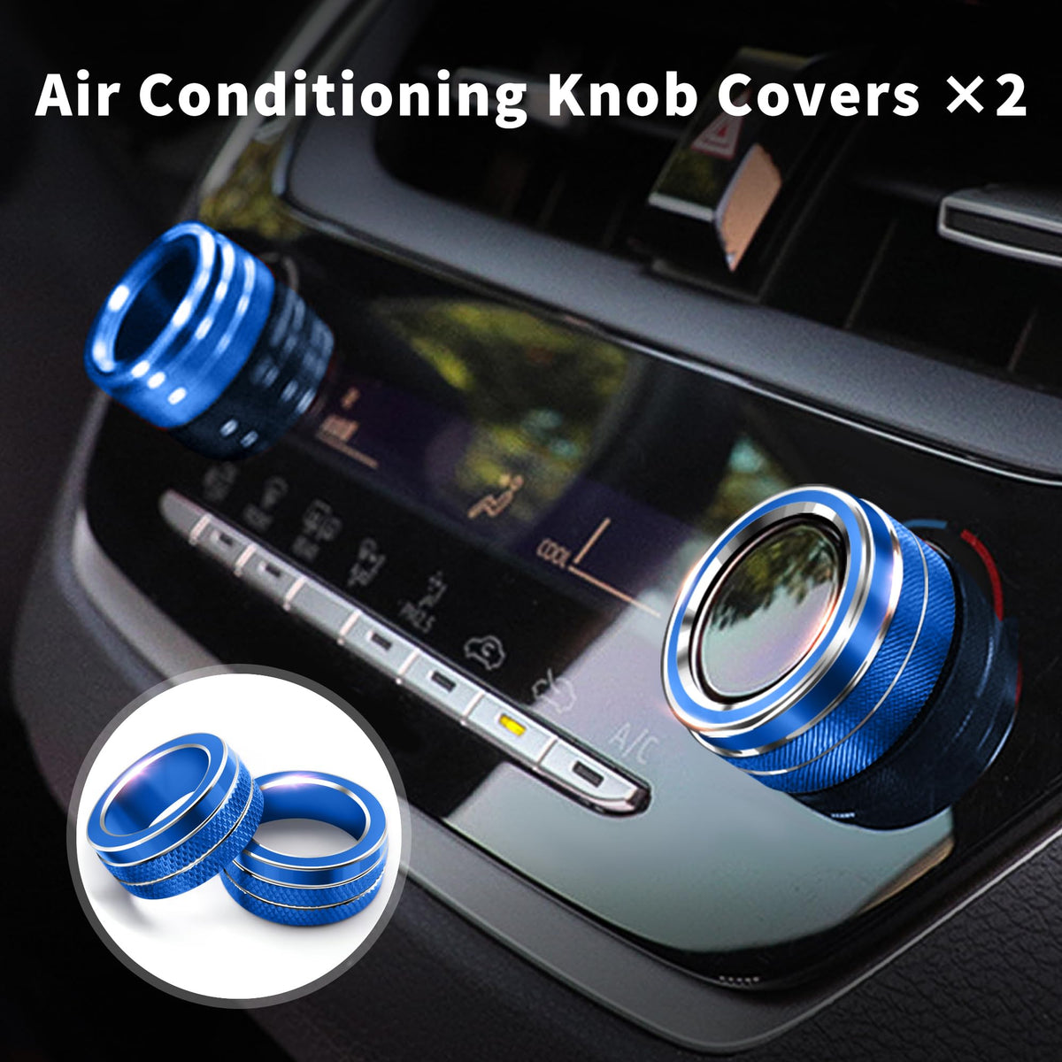 Polodunn on push-start knob showing snug fit and premium metallic finish
