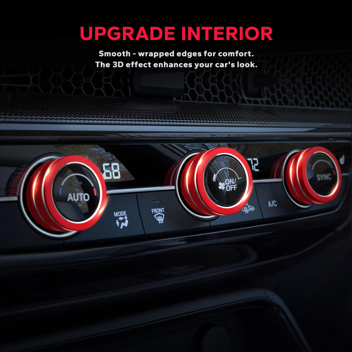 Polodunn audio knob detail showing threaded surface, enhances grip and control benefit