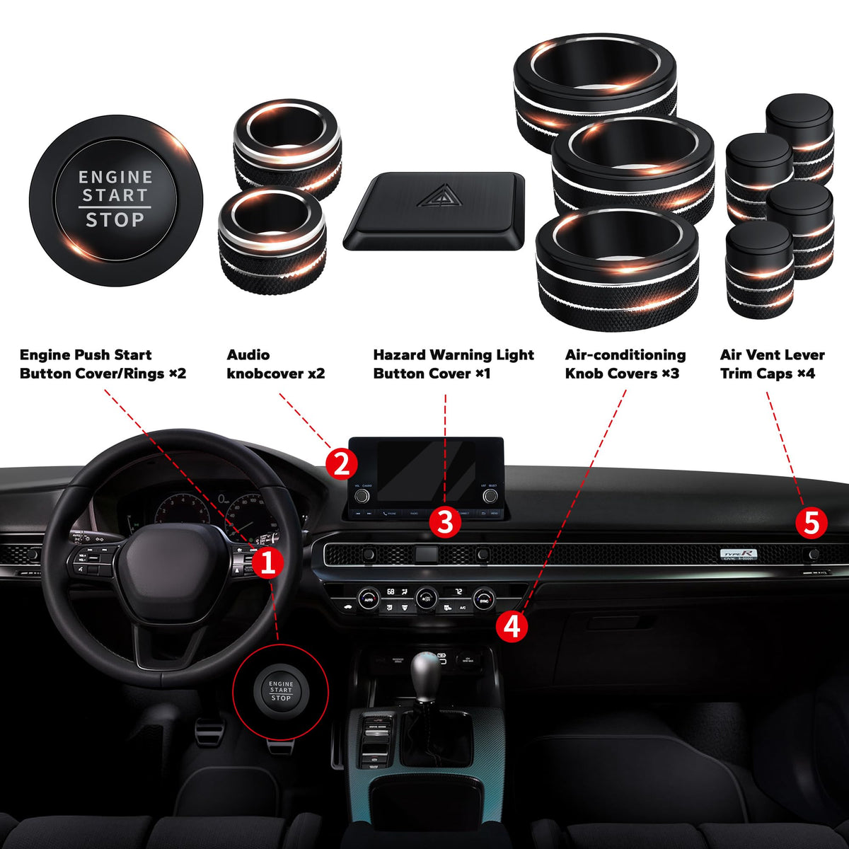 Polodunn lifestyle dashboard shot showing upgraded cabin feel