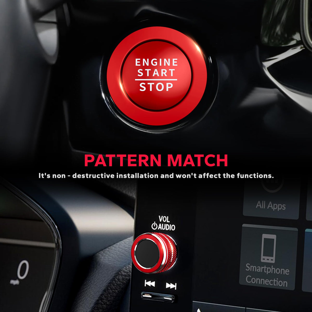 Polodunn lifestyle interior view in car, highlights style upgrade and cohesion benefit