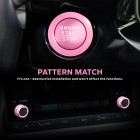 Polodunn push start and hazard covers protecting original buttons