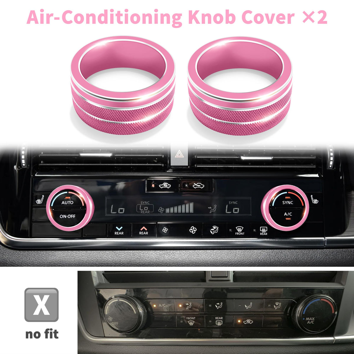 Polodunn pink volume knob cover close-up showing tactile fit benefit