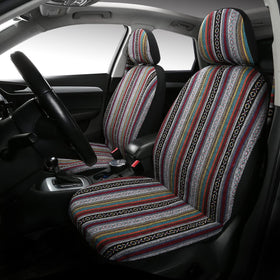 PONYJOYUP front seat full view showing colorful protection and refreshed interior