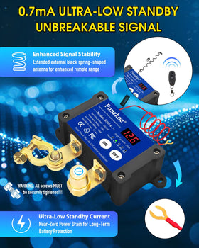 Ponzkoe extended black antenna enhancing remote range and signal