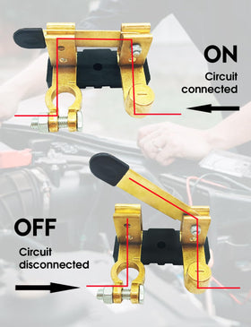 Ponzkoe top-post mounted switch detail highlighting easy install and access