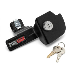 Pop & Lock PL1100 front view showing fit and black finish for secure look