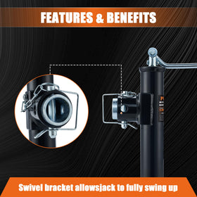 POPBULL top-wind handle with grease fitting showing easy operation and maintenance