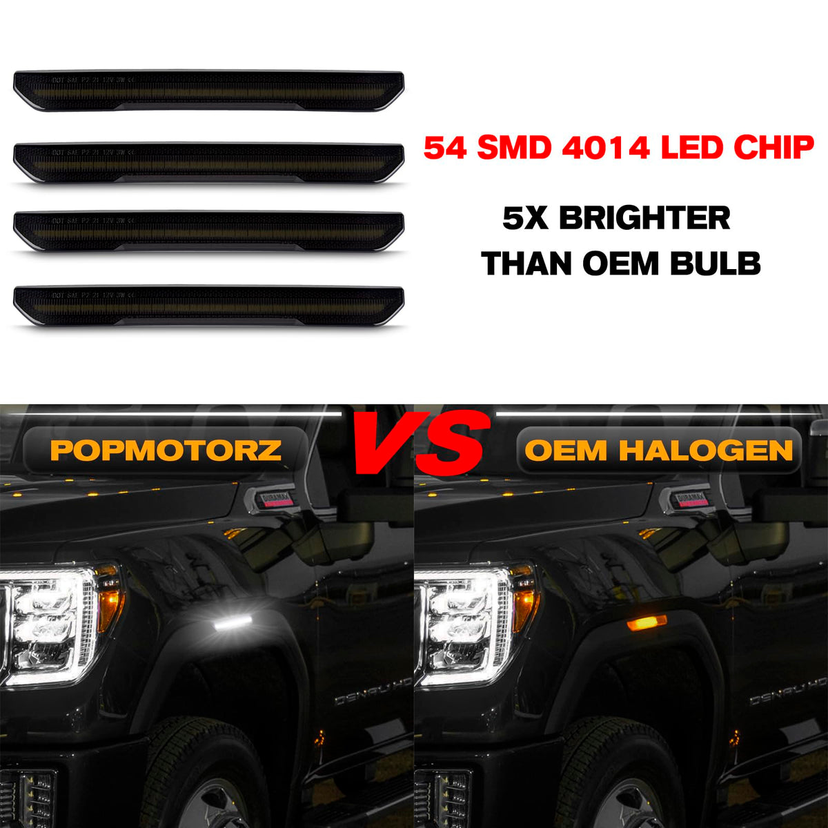 POPMOTORZ smoke lens close-up highlighting sleek finish and UV resistance