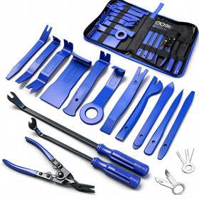 Poraxy packed 19-piece kit showing tools and zippered bag for organized storage