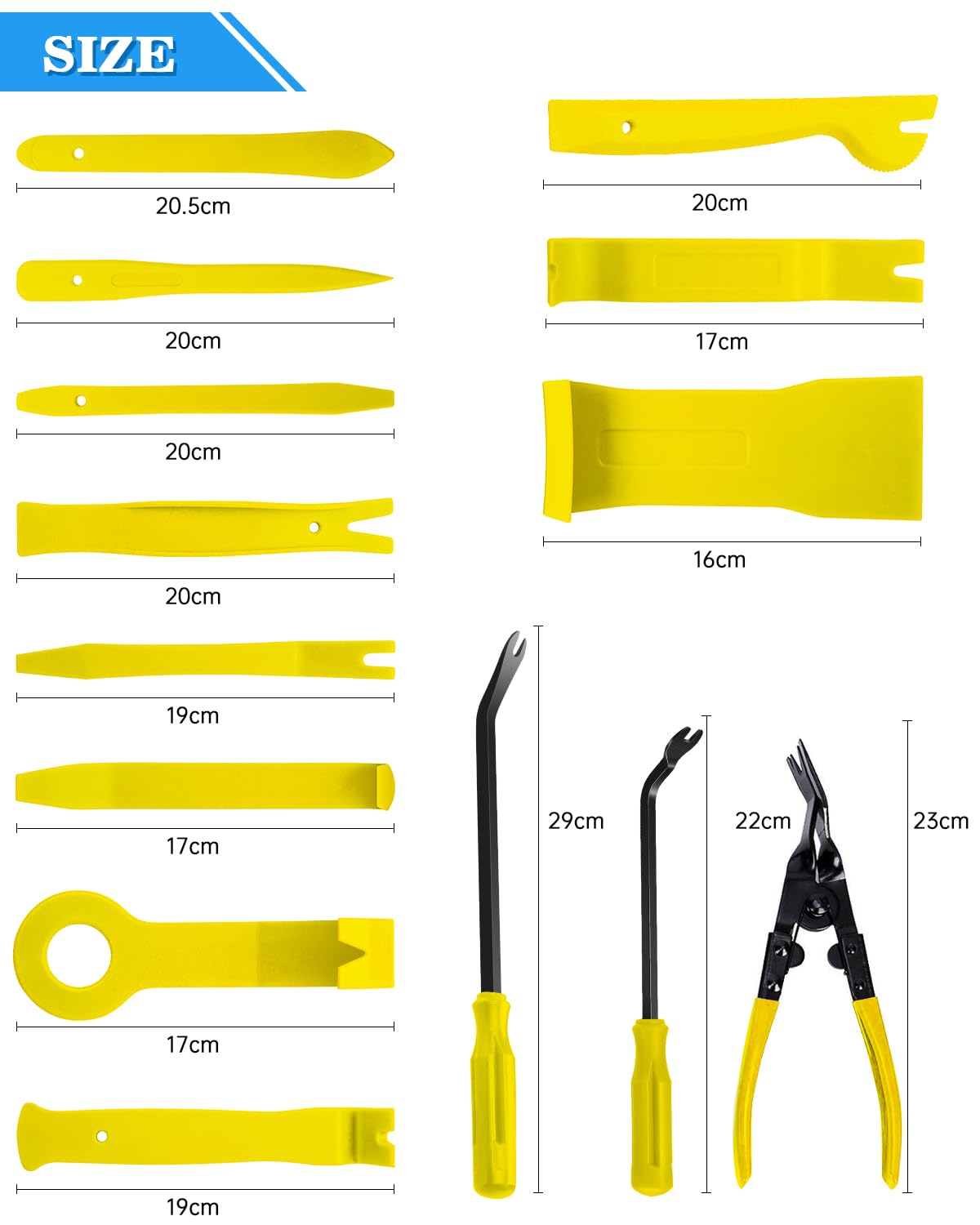 Poraxy pliers and stereo keys detail showing precise tips and improved leverage benefit