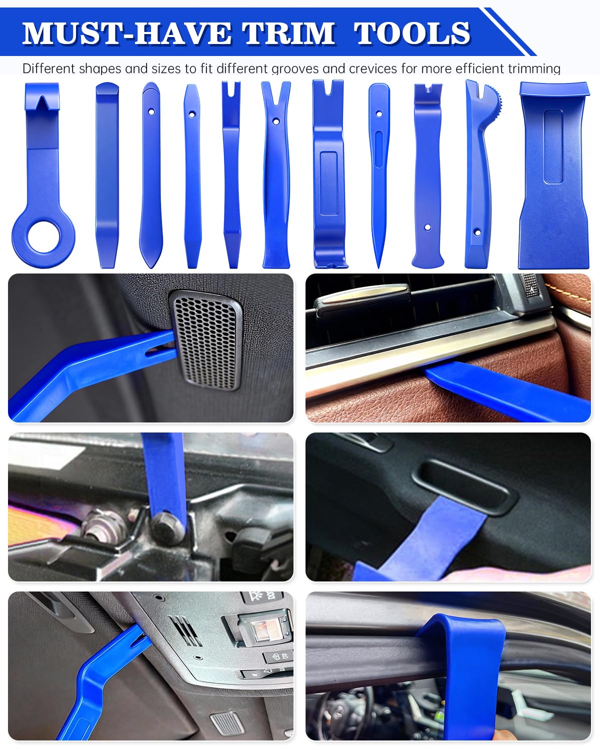 Poraxy tool close-up showing reinforced nylon texture that prevents scratches