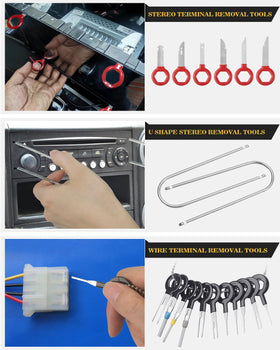 Poraxy tools removing car door panel, fast and damage-minimizing work