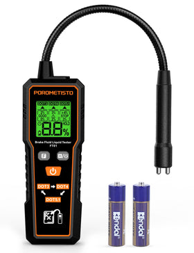 POROMETISTO FT01 front view showing controls and display for fast readings