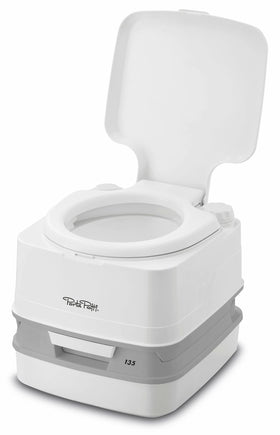 Porta Potti with seat removed for simple cleaning and maintenance