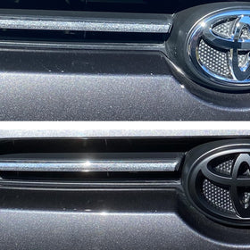 POSPICE on a 4Runner in street setting showing stealth aesthetic and uniform finish