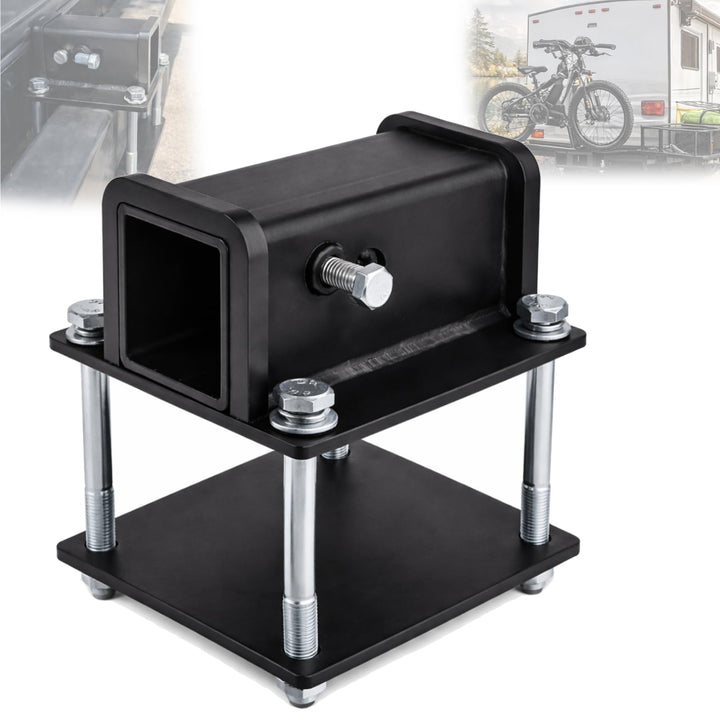 Poweka front profile receiver showing solid fit and durable mounting benefit