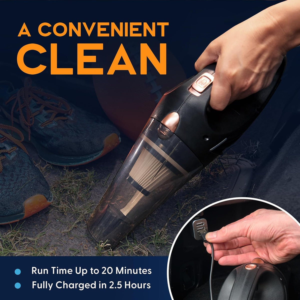 Power Practical using upholstery brush removing pet hair effectively