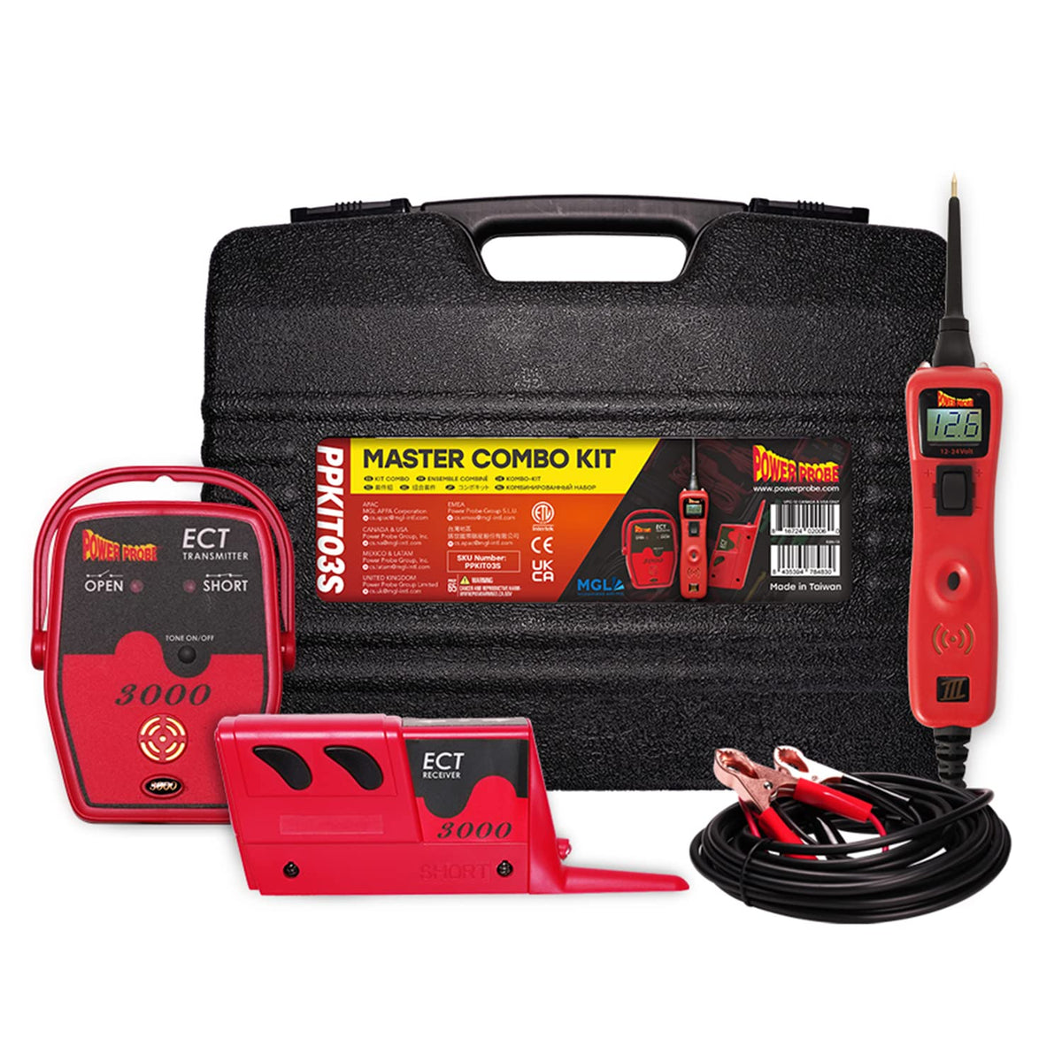 Power Probe PPKIT03S front view showing controls and compact design improving diagnostics