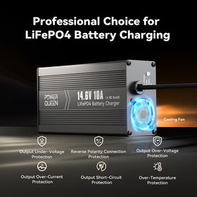 Power Queen held in hand to show compact size and portability for transport and storage