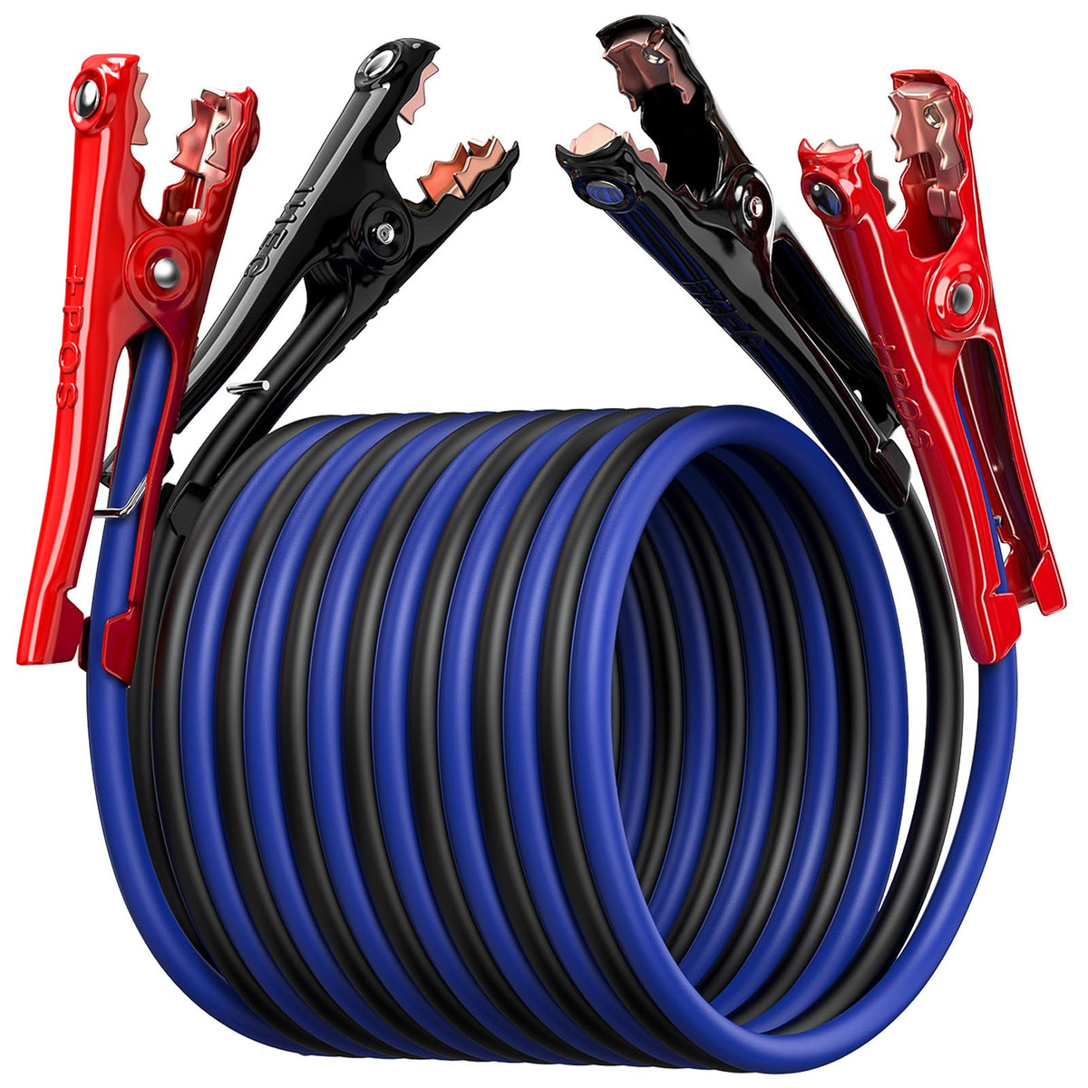 POWERBEST front packaging showing 4-gauge 20ft cables and 600A rating for confidence