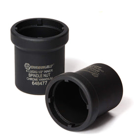 Powerbuilt front view of spindle nut socket showing fit and finish benefits