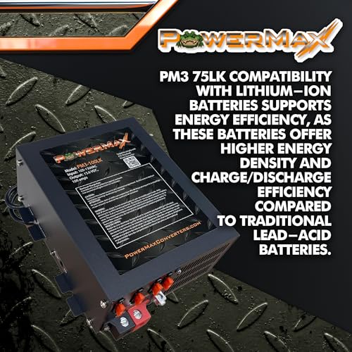 PowerMax PM3-100LK lifestyle campground setup powering RV interior lights and appliances