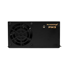 PowerMax PM3 battery and AC terminals being connected for fast secure installation