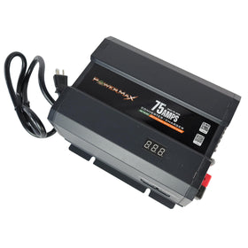 PowerMax PM3 front panel showing LEDs and controls for reliable status viewing
