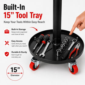 PowerSmart height adjustment lever demonstrating customizable working height