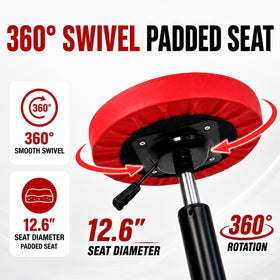 PowerSmart five swivel casters and base delivering smooth, stable movement