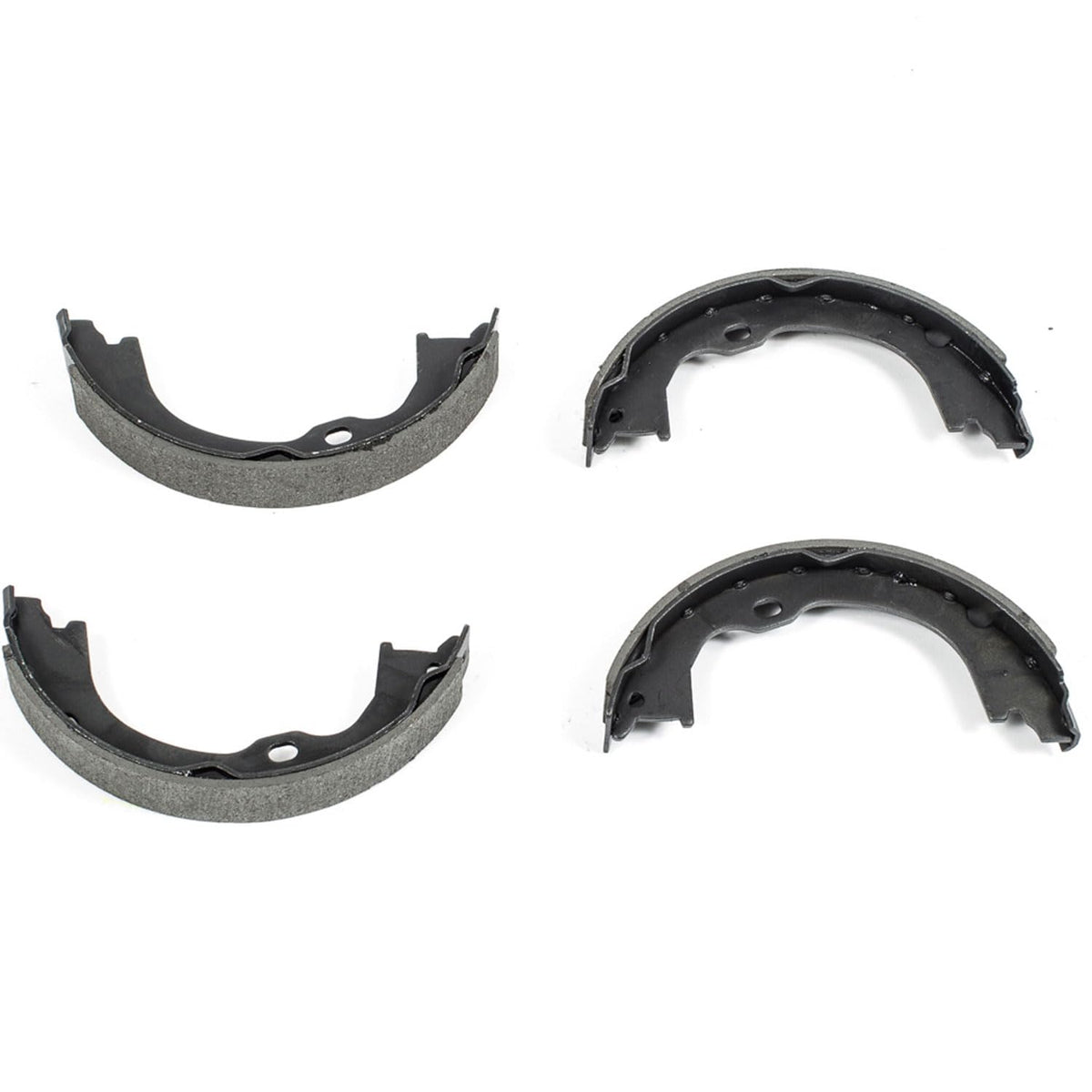 PowerStop B941 close-up of semi-metallic friction surface improving durability