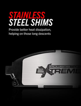 PowerStop side-by-side comparison of stock vs Z36 showing cleaner wheels and performance