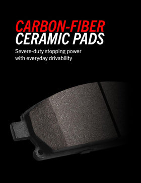PowerStop rotor edge showing hardened surface for long-lasting wear protection