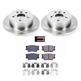 PowerStop Z17 ceramic pad close-up highlighting low-dust surface benefit