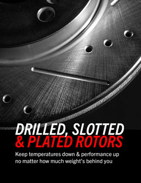 PowerStop Z36 installed on truck front demonstrating improved braking confidence