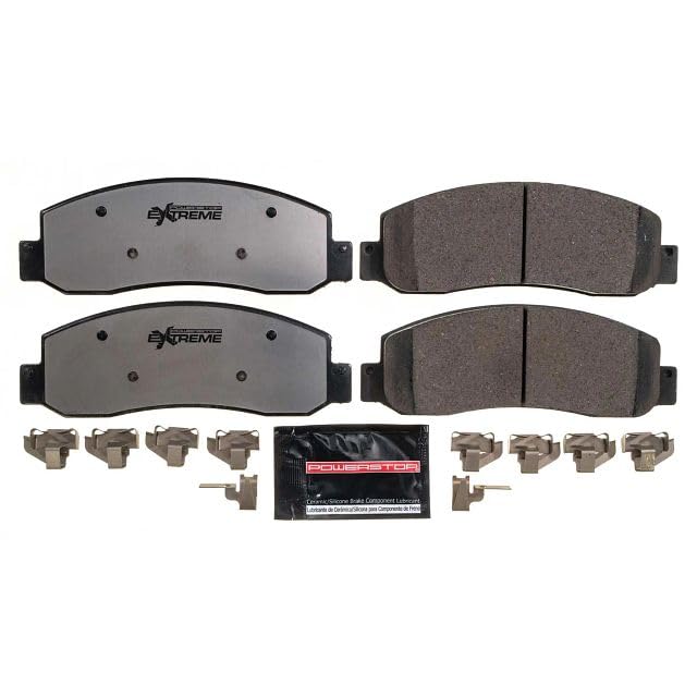 PowerStop Z36 pad front detail showing friction surface for confident stopping