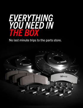 PowerStop Z36 rotor edge showing slots and holes for heat dissipation benefit