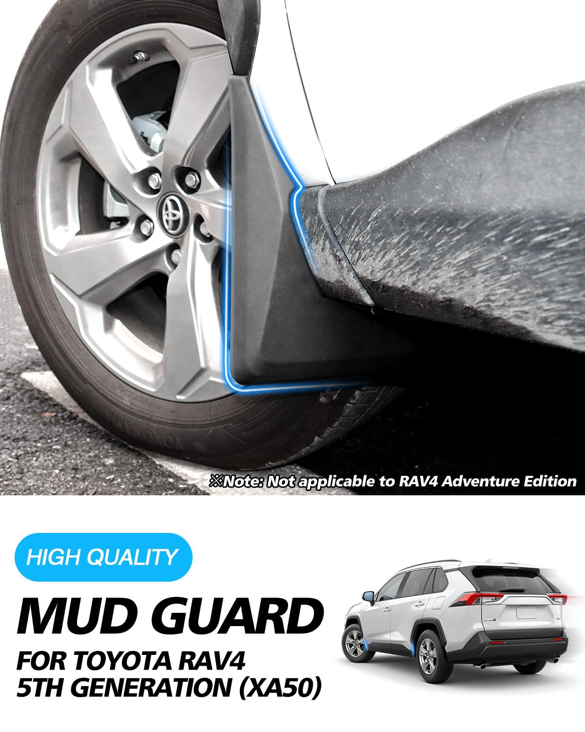 Powerty ABS material close-up showing durable texture and weather resistance