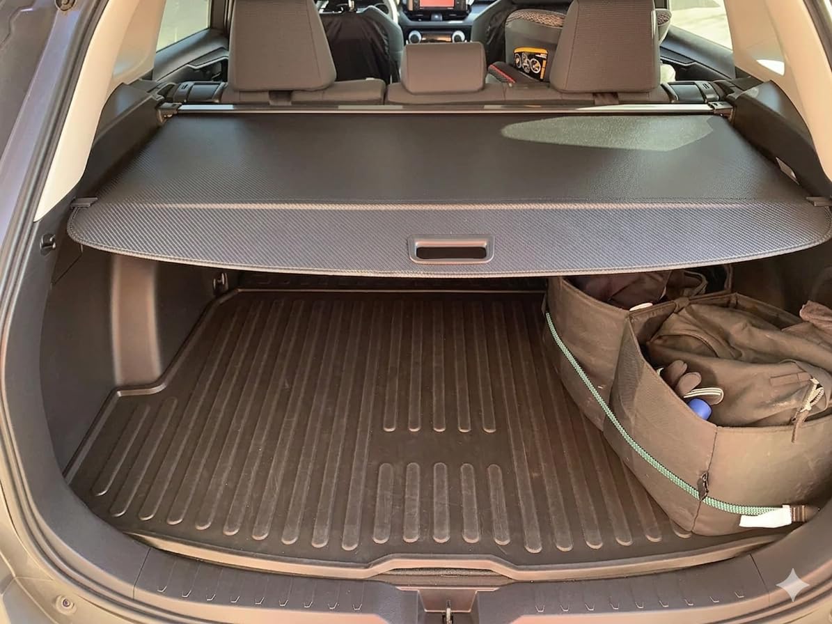 Powerty lifestyle packed RAV4 showing everyday security and upgraded look