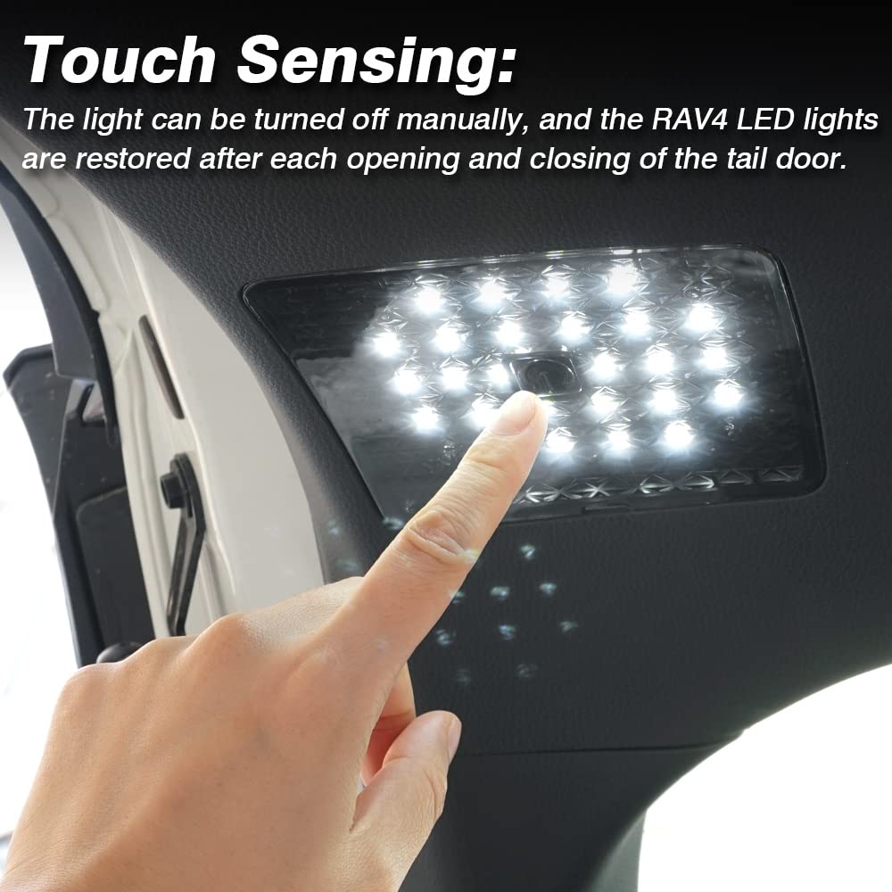 Powerty trunk scene at night with LEDs on demonstrating enhanced visibility