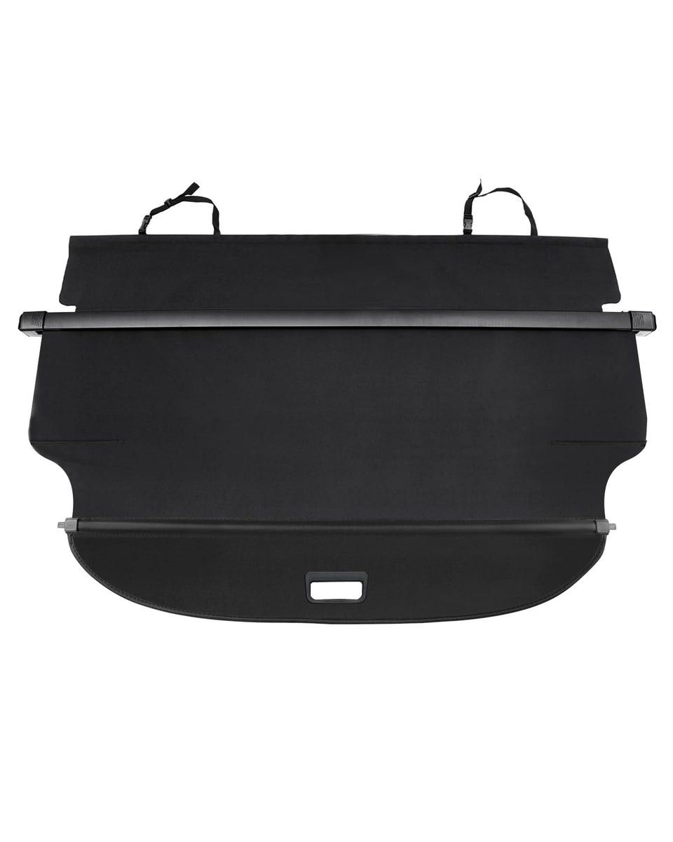Powerty cargo cover front packaging showing fit for RAV4, protects belongings