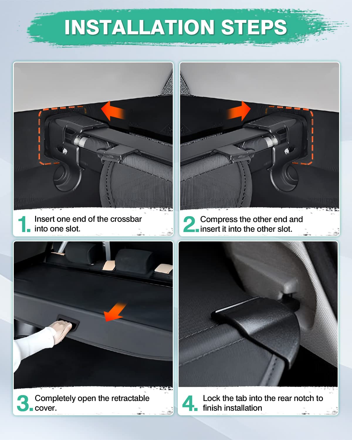 Powerty extended flap covering gap behind seats, prevents item loss