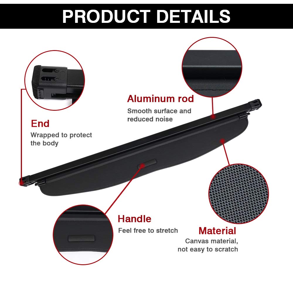 Powerty soft flannel endcap protecting car trim and reducing noise